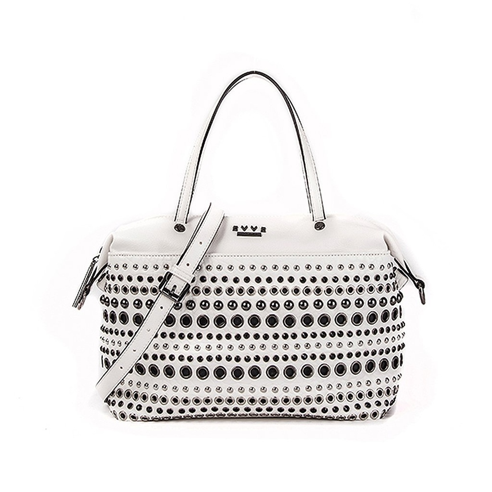 Vegan EVVE QUITTO Eyelet Satchel Bag
